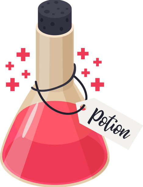 药水等距图标图片下载