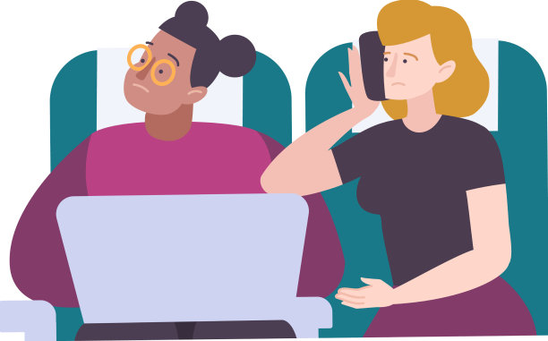 飞机上的乘客图片下载