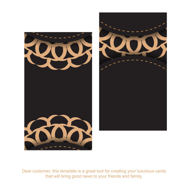 名片设计以黑色搭配图片下载