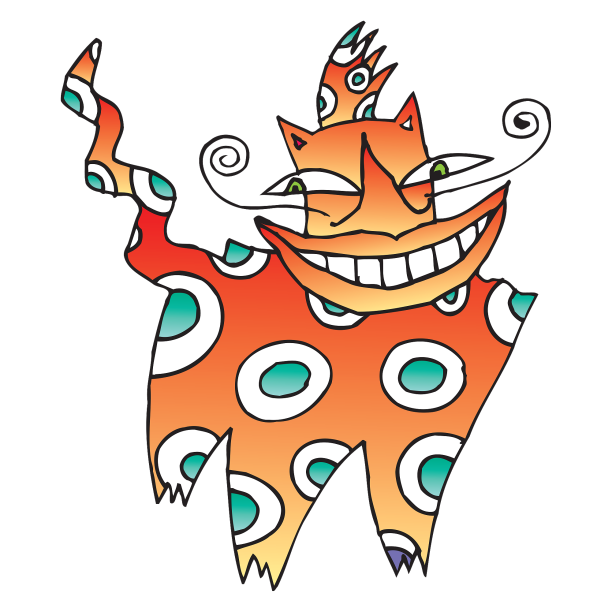 卡通手绘猫图片下载