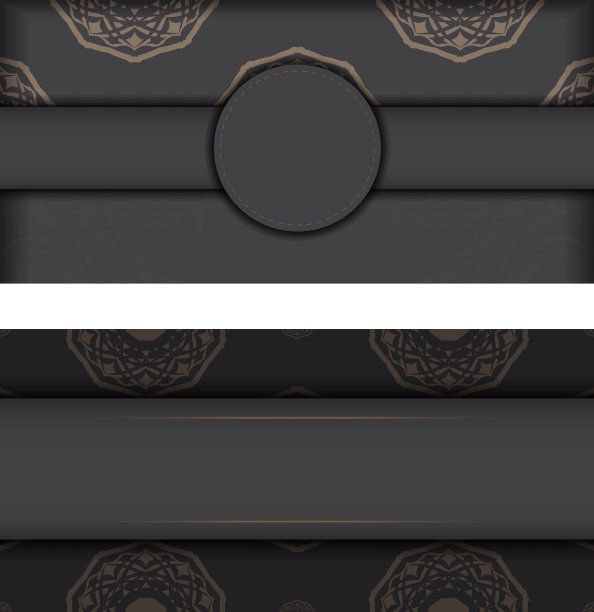 邀请模板与您的文本和空间图片下载