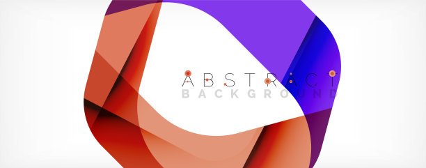 最小抽象背景-颜色重叠图片下载