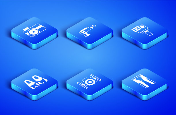 为戴水肺潜水拍照的潜水员准备潜水服图片下载