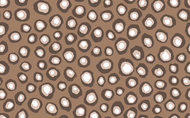 抽象现代豹纹动物无缝隙图片下载