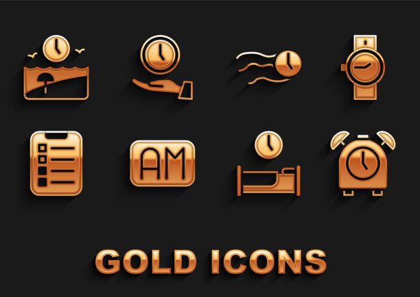 设置早上手表闹钟时间图片下载