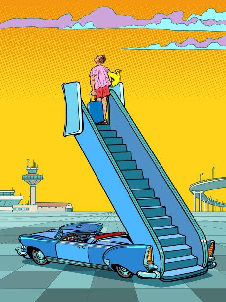 一个有鸭子圈的游客会飞向天空图片下载