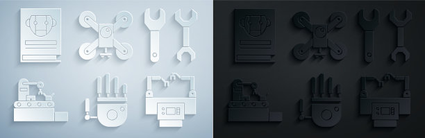 集机械机器人手扳手厂图片下载