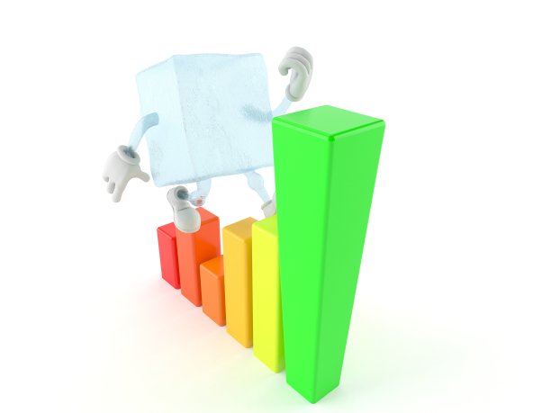 冰立方字符与图表图片下载