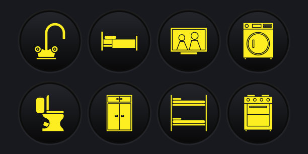 设置马桶洗碗机衣柜双层床图片下载