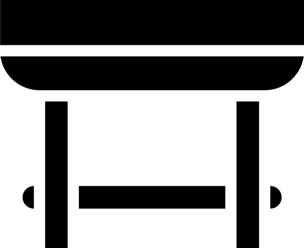 和标志表坚实的风格图标完美图片下载