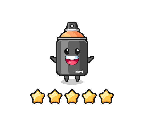 客户最佳评级喷漆可爱图片下载