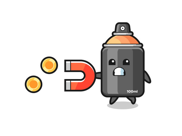 喷漆的特点是有磁铁吸住图片下载