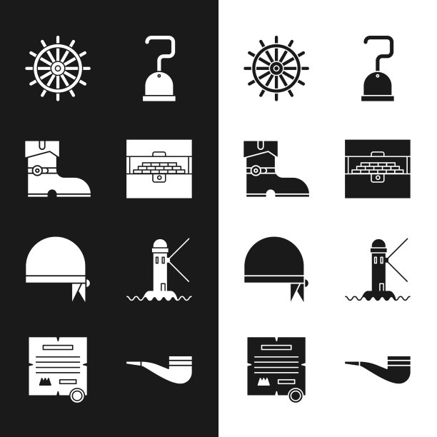 设置古董宝箱皮革海盗靴图片下载