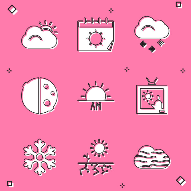 落日云历日月，日月云伴雪图片下载