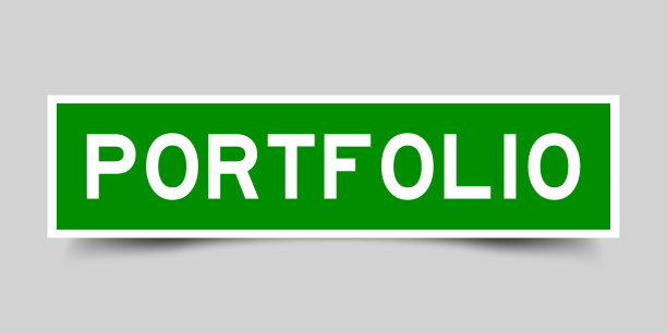 正方形标签横幅与字组合在绿色图片下载