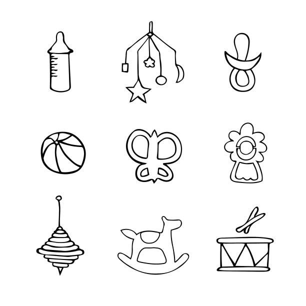 用孩子的玩具拨浪鼓图片下载