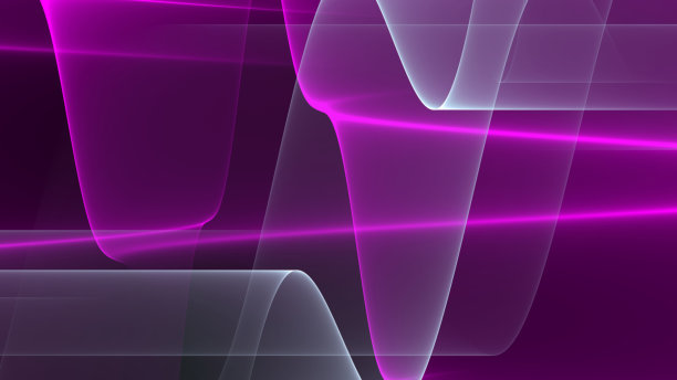 抽象背景4k淡紫色淡紫色粉红色亮暗霓虹波和线图片下载