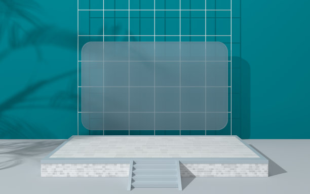 创意空舞台、产品平台、3d渲染。图片下载
