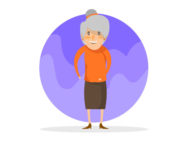 祖母。国际祖父母日图片下载