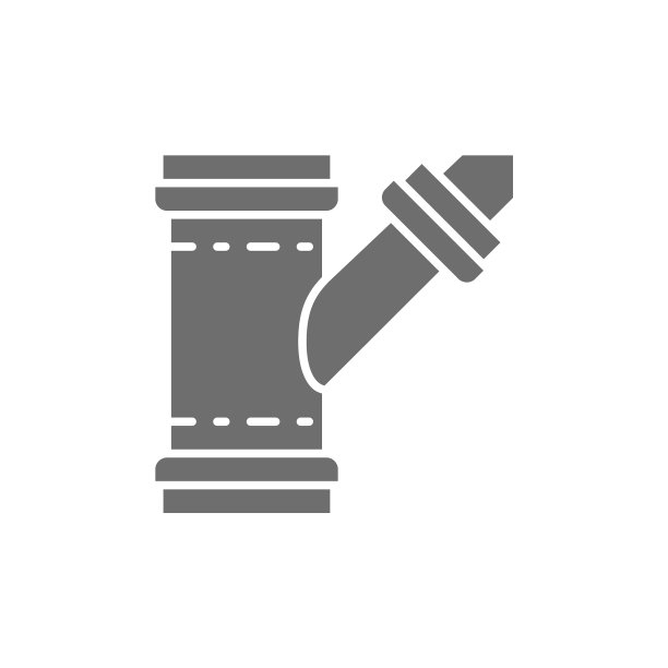 水管接头水管灰色图标隔离上图片下载