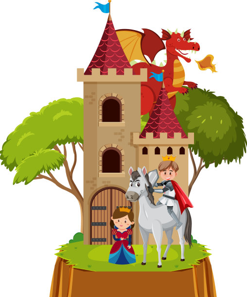 快乐王子和公主图片下载