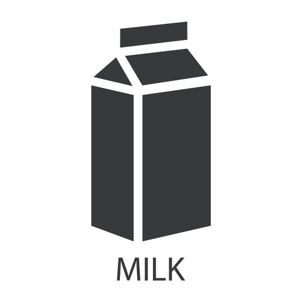 牛奶图标图片下载