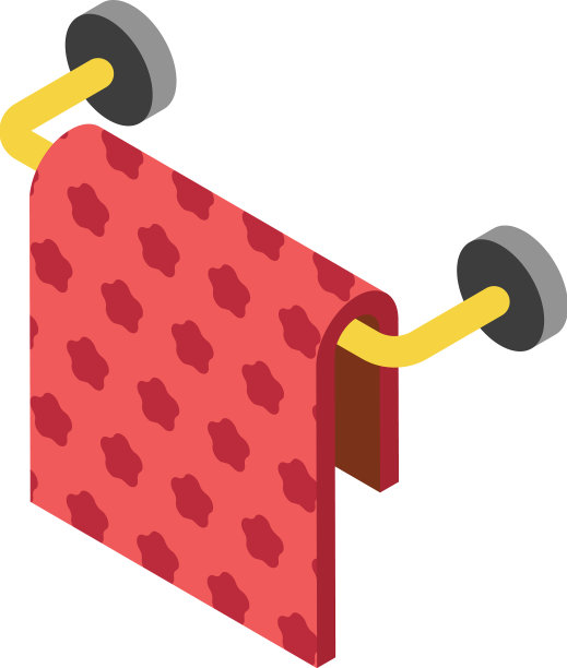 挂毛巾图片下载