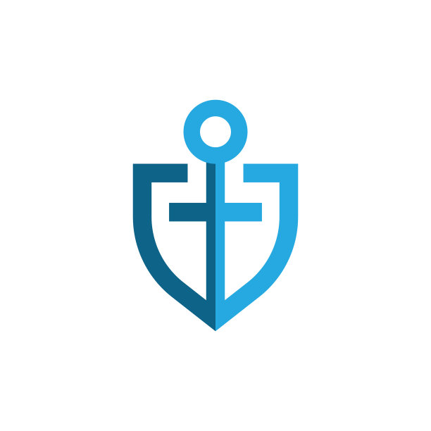 船锚图标Logo模板图片下载
