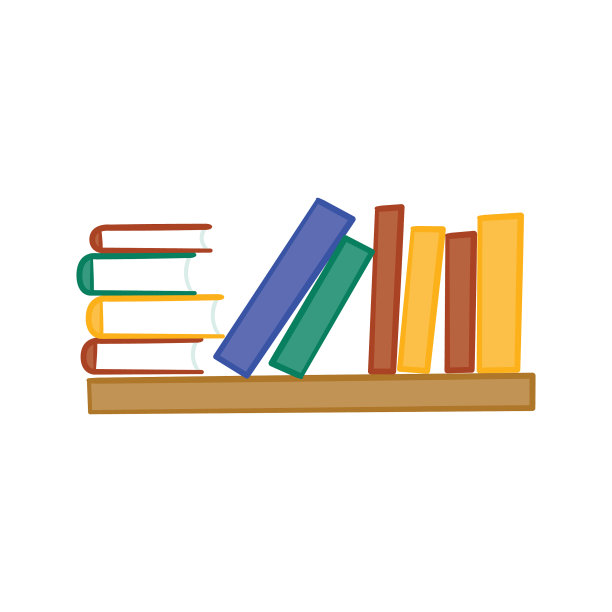 书的图标是按照学校的扁平风格制作的图片下载