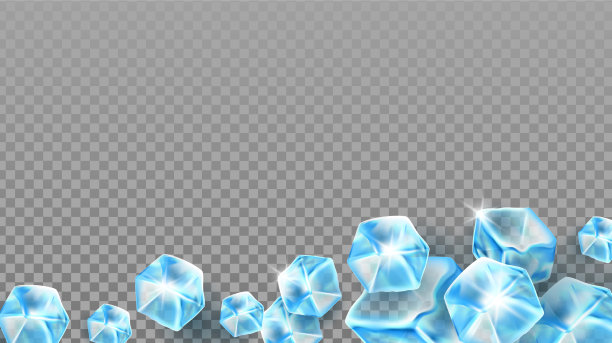 用于清凉饮料的冰块图片下载