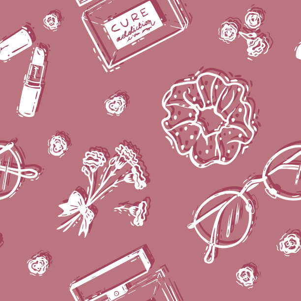 美饰品线艺术覆盆子图片下载