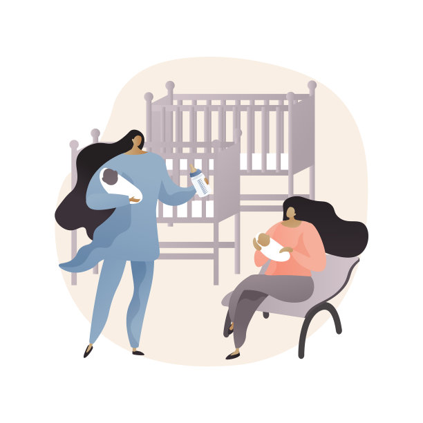 幼儿日托中心抽象概念图片下载