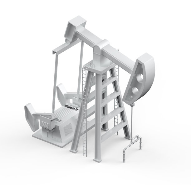 原油泵或石油钻塔图片下载