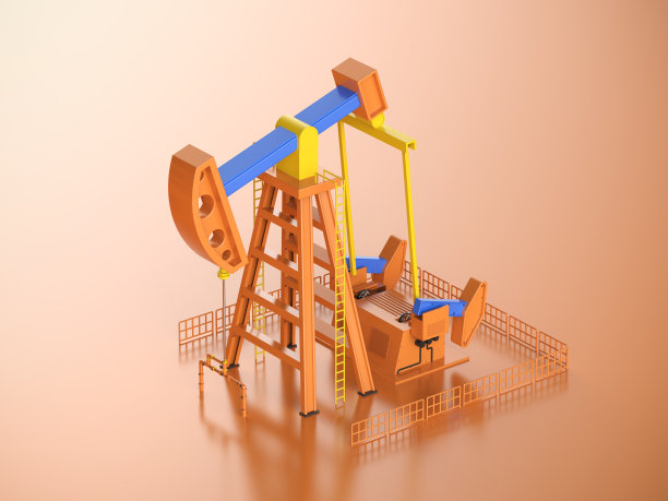 原油泵或石油钻塔图片下载