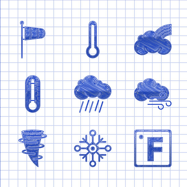 集云有雨雪花华氏刮风图片下载