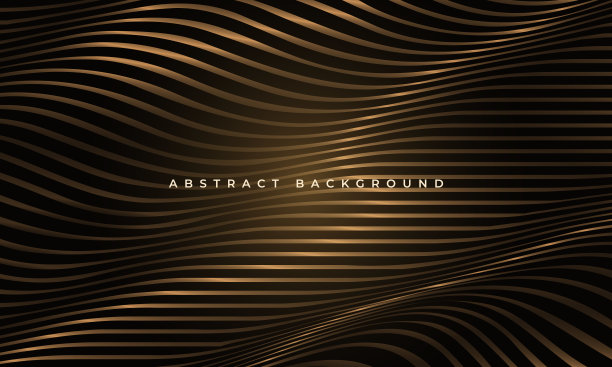 抽象豪华发光流体波浪形几何优雅的背景图片下载