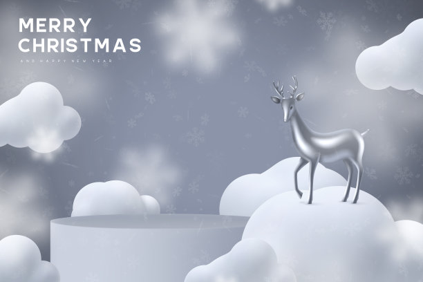 圣诞假期横幅。图片下载