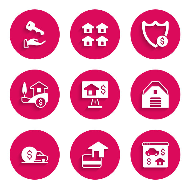 设置网上房地产信用卡车库车图片下载