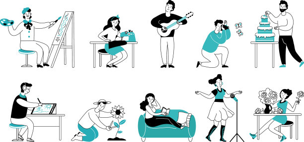 艺术创意职业，手工艺人图片下载