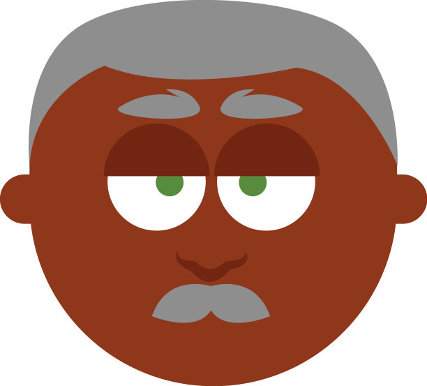 白发苍苍的老人，满脸胡须的白发图片下载