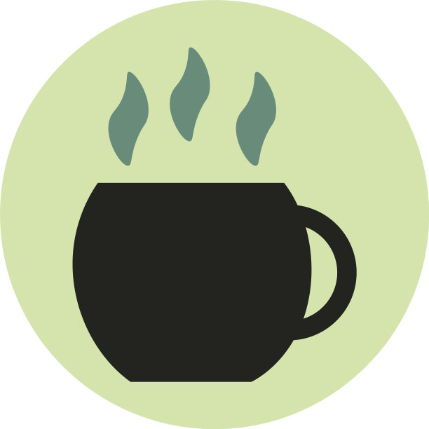 白色背景上的热茶图片下载