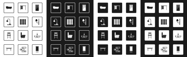 设置封闭式暖气片台灯图片下载