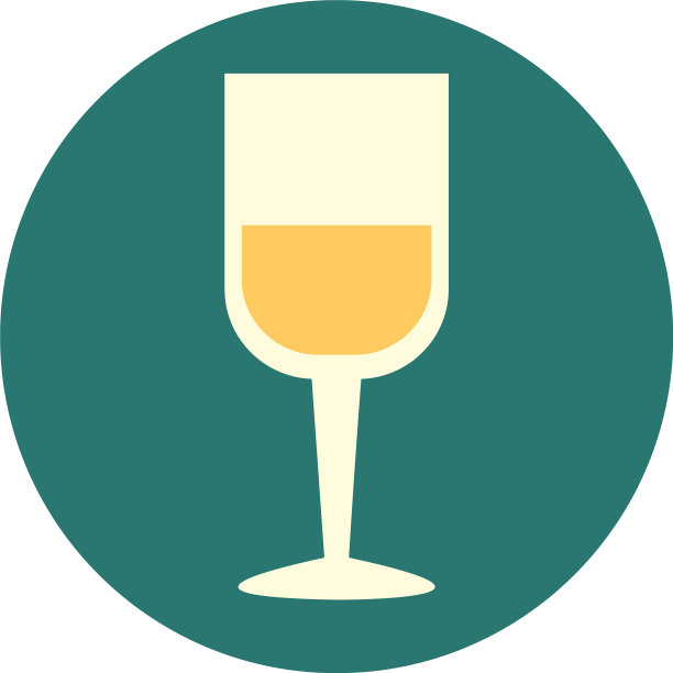 白色背景上的一杯葡萄酒图片下载