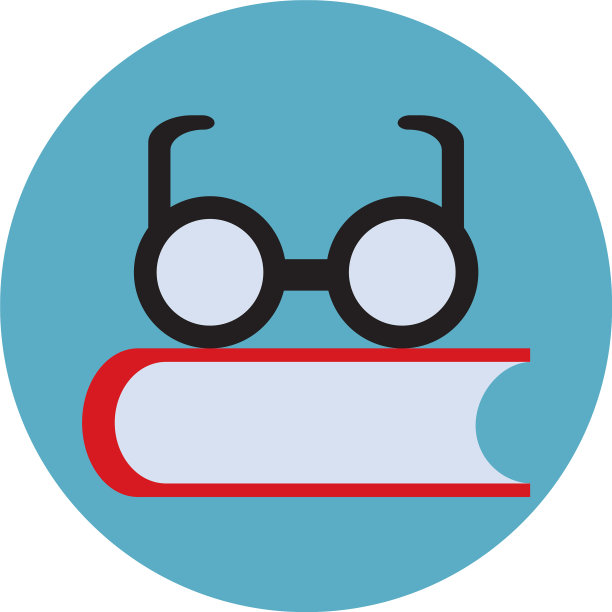 白底红皮书眼镜图片下载