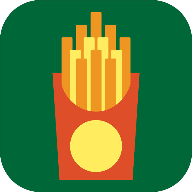 白色背景上的炸薯条图片下载