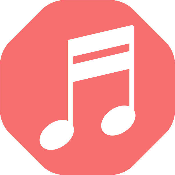 在白色背景上发出半八分音符图片下载