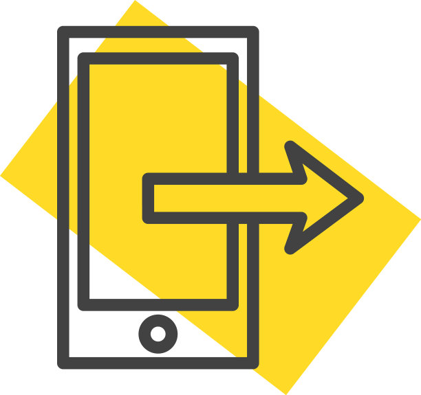 白色背景上的电话交流图片下载