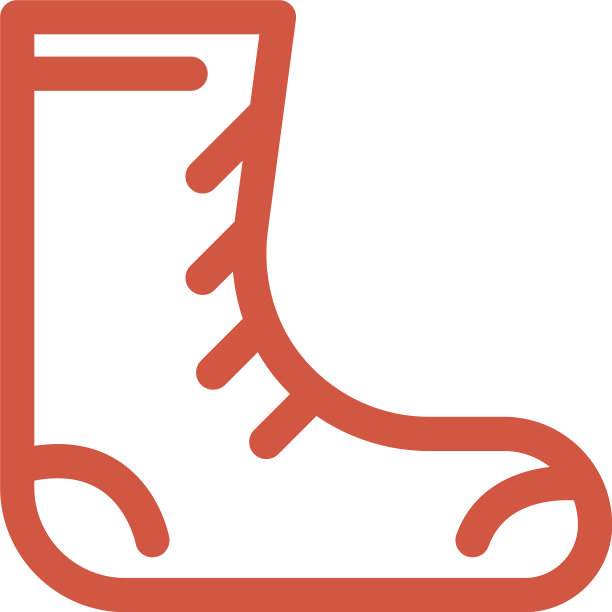 白底红鞋图片下载