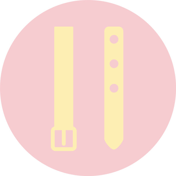 白底黄带图片下载