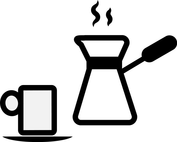 一杯白色背景的塞兹韦咖啡图片下载